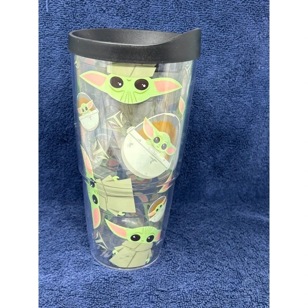 Tervis Star Wars The Mandalorian Grogu Baby Yoda 24oz Insulated Tumbler with Lid